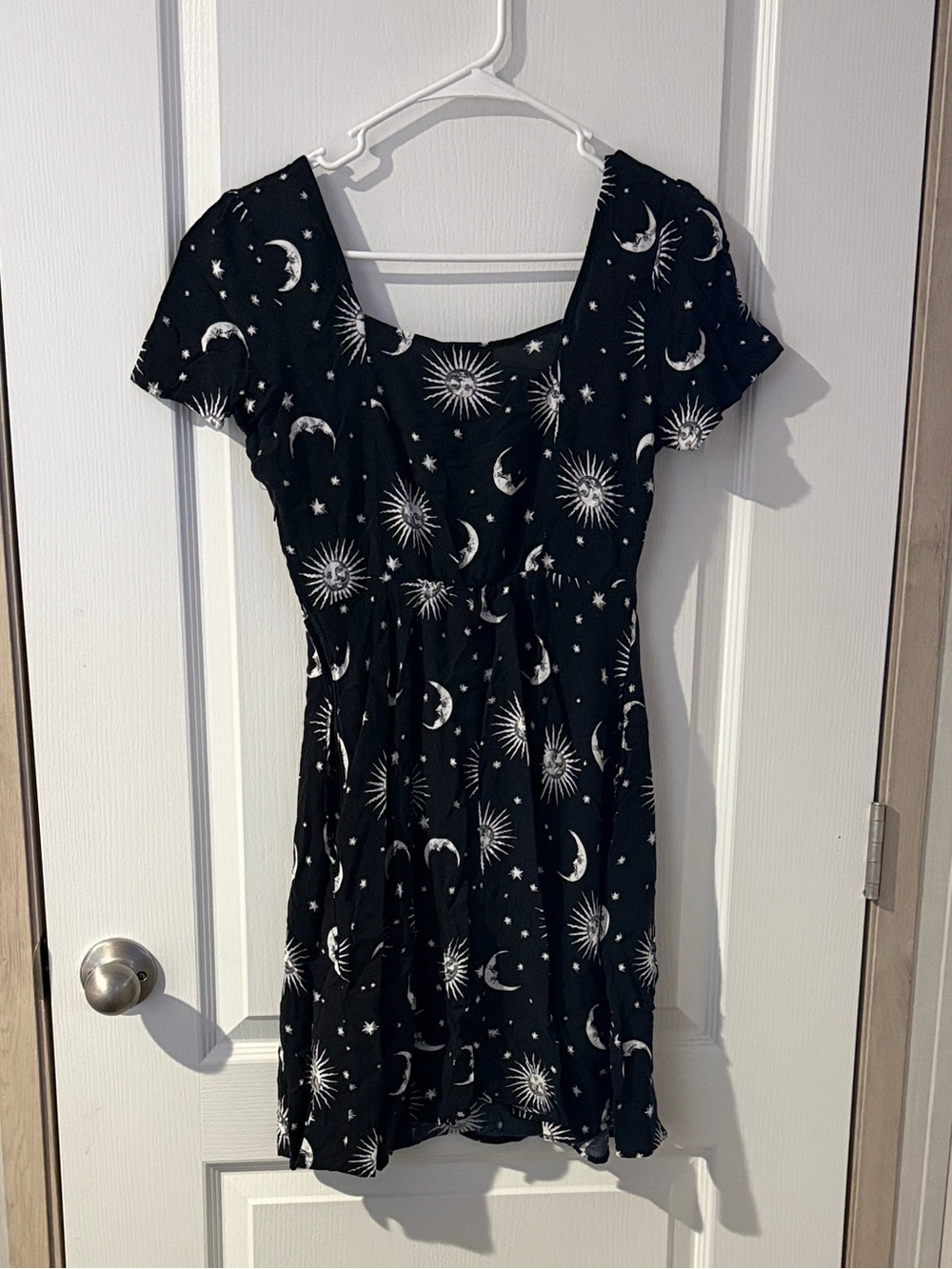 Hot Topic Black Celestial Moon & Sun Mini Dress - Picture 3 of 5
